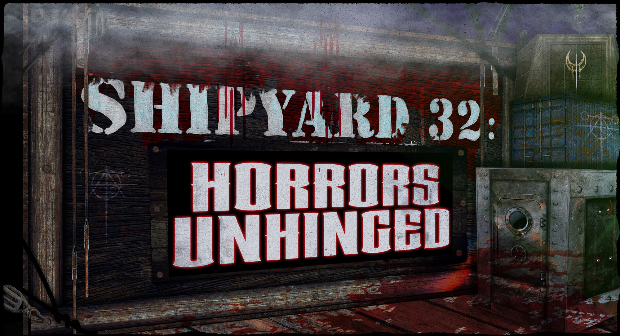 shipyard horror unhinged poster